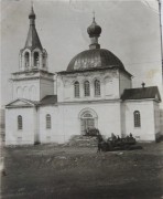 Церковь Покрова Пресвятой Богородицы, Фото 1960 года из частного архива<br>, Кома (акватория Красноярского водохранилища), Новосёловский район, Красноярский край