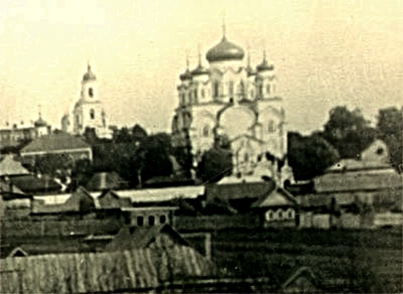 Лукоянов. Тихоновский женский монастырь. архивная фотография, Частная коллекция. Фото 1910-х годов