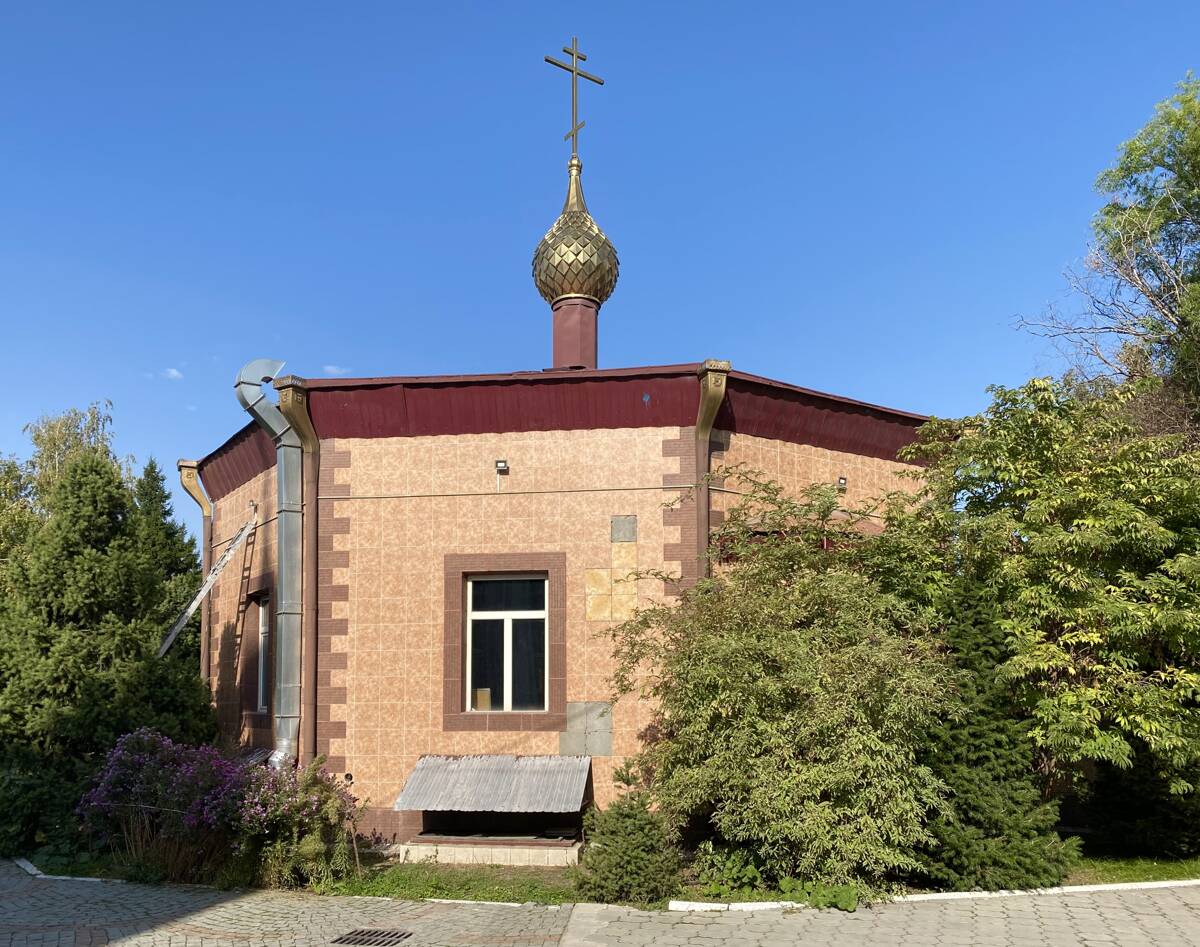 Крестильная церковь Богоявления Господня, Бишкек (Кыргызстан, Прочие страны). фасады, Вид с юго-востока