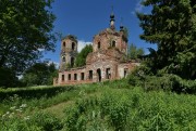 Церковь Воскресения Христова, Вид с юго-востока<br>, Якшино, урочище, Солигаличский район, Костромская область