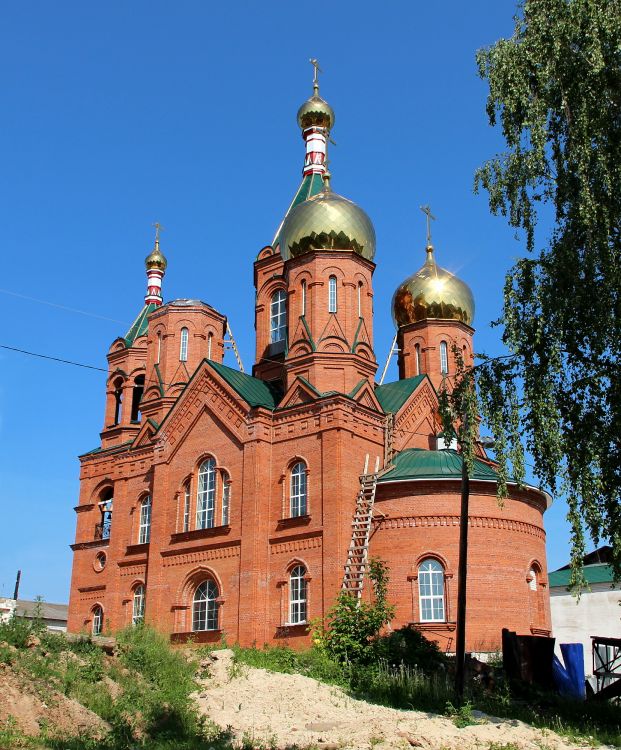 Красные Баки. Церковь Николая Чудотворца (новая). фасады