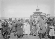 Церковь Пантелеимона Целителя (старая), Фото 1908 года из фондов Красноярского краевого краеведческого музея. Автор Людвиг Юльевич Вонаго<br>, Жемчужный, Ширинский район, Республика Хакасия