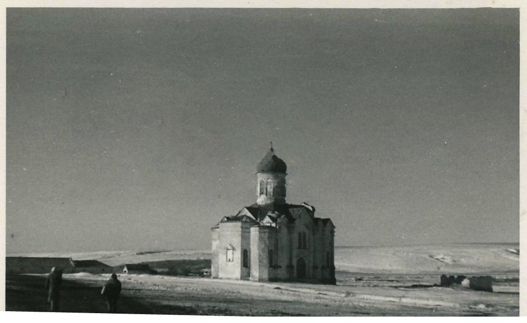 Церковь Николая Чудотворца, Греково-Тимофеевка (Матвеево-Курганский район, Ростовская область). архивная фотография, Фото 1942 г. с аукциона e-bay.de