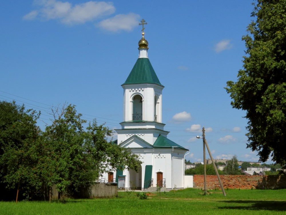 Орша. Богоявленский Кутеинский мужской монастырь. Колокольня. фасады