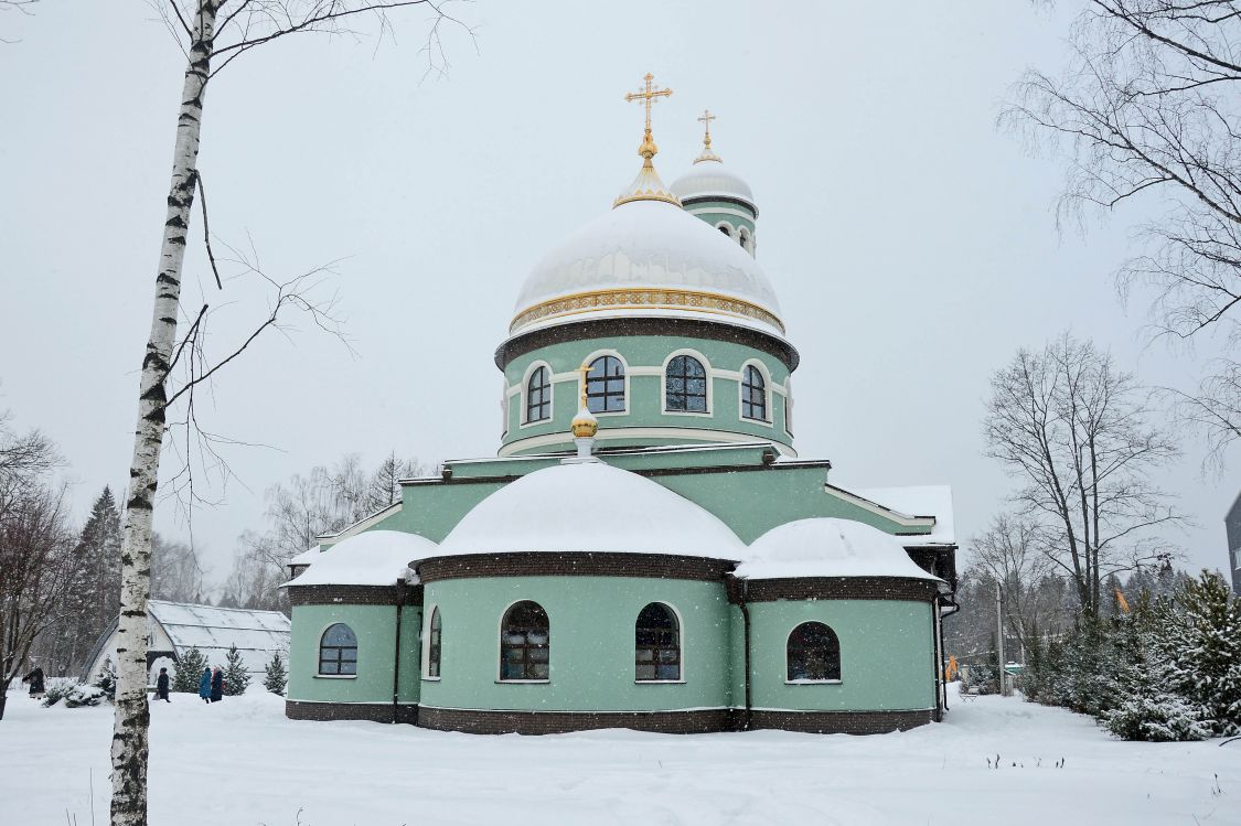 Церковь Димитрия Донского и Евдокии Московской, Софрино, посёлок (Пушкинский район и гг. Ивантеевка, Королёв, Московская область). фасады
