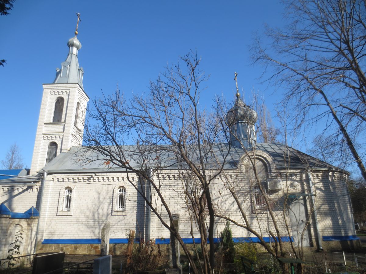 Церковь Державной иконы Божией Матери на Новом кладбище, Майкоп (Майкоп, город, Республика Адыгея). фасады