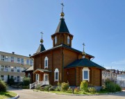 Церковь Сергия Радонежского и Валентина мученика при РКК "Энергия", Вид с северо-востока<br>, Королёв, Пушкинский район и гг. Ивантеевка, Королёв, Московская область