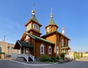 Церковь Сергия Радонежского и Валентина мученика при РКК "Энергия", Вид с юго-востока<br>, Королёв, Пушкинский район и гг. Ивантеевка, Королёв, Московская область