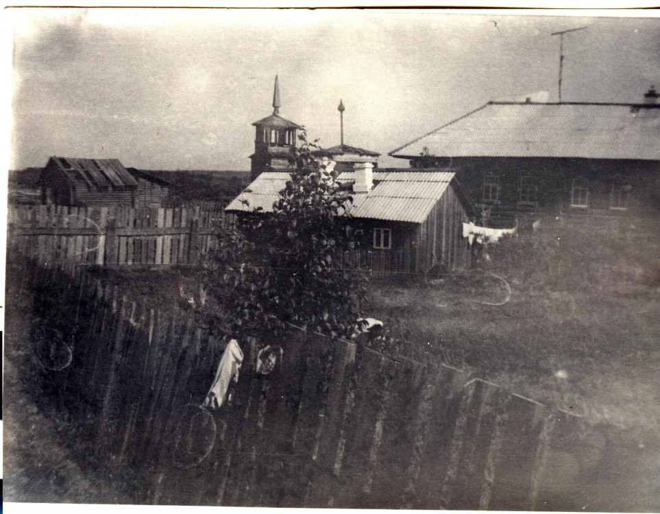 Керчево. Неизвестная часовня. архивная фотография, Фото советского периода из частного архива
