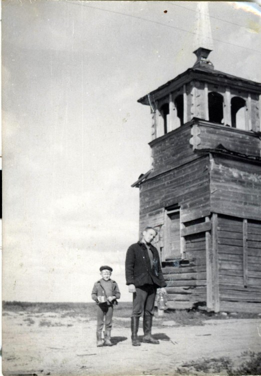 Керчево. Неизвестная часовня. архивная фотография, Фото советского периода из частного архива