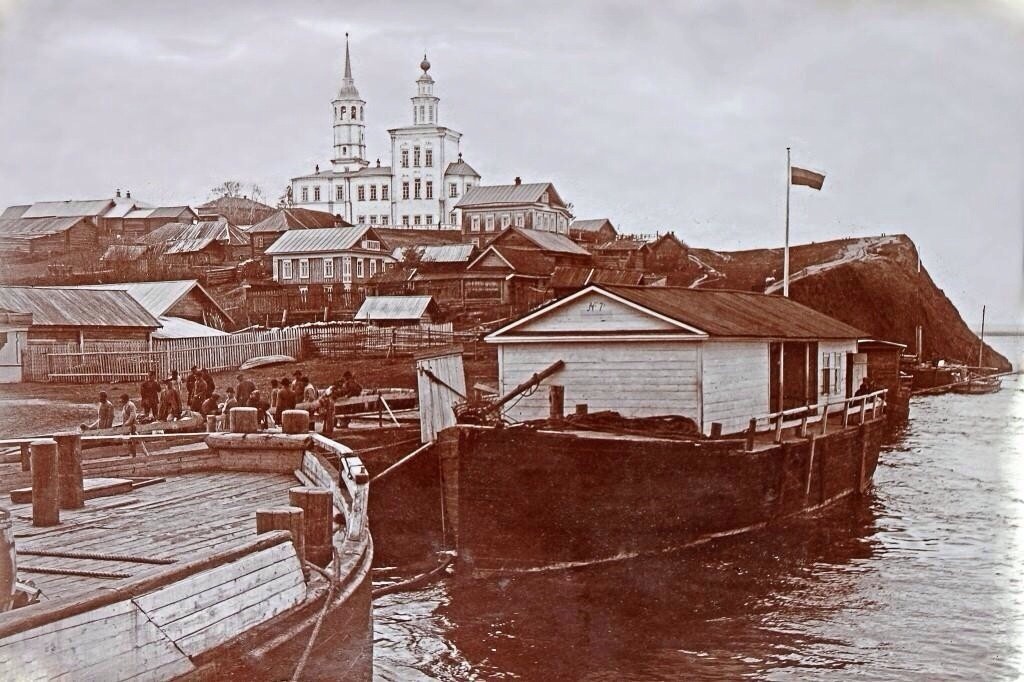 Церковь Петра и Павла, Слудка (Ильинский район, Пермский край). архивная фотография, Фото 1896 года