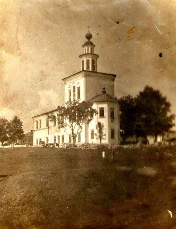 Слудка. Церковь Петра и Павла. архивная фотография, Старинное фото