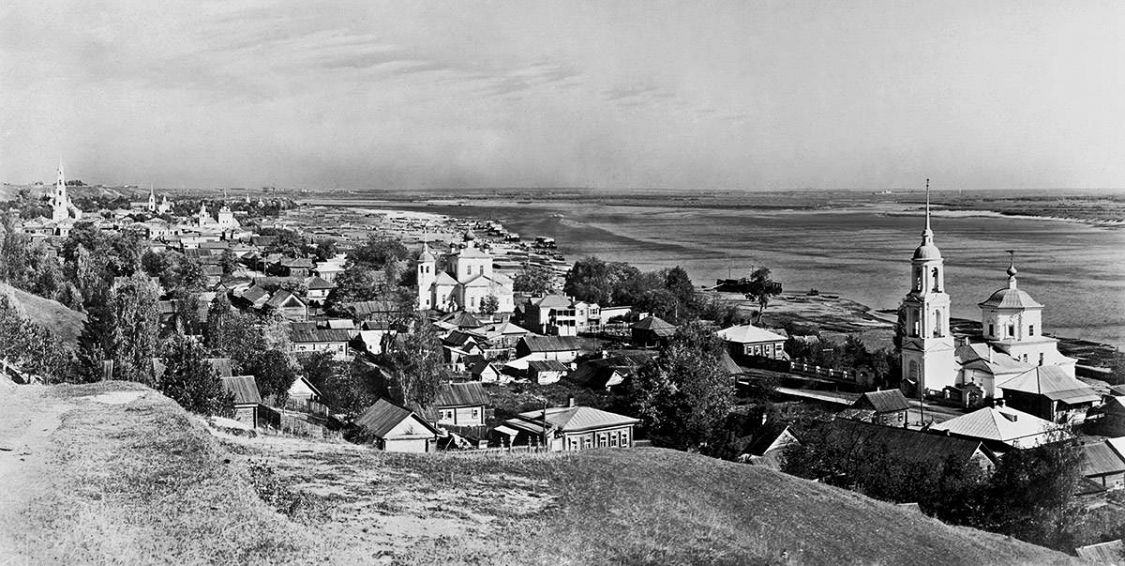 Юрьевец. Церковь Казанской иконы Божией Матери. архивная фотография, Фотоснимок с дореволюционной фотографии нач. ХХ века.