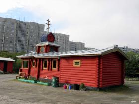 Мурманск. Церковь Всех Святых в Восточном (деревянная)