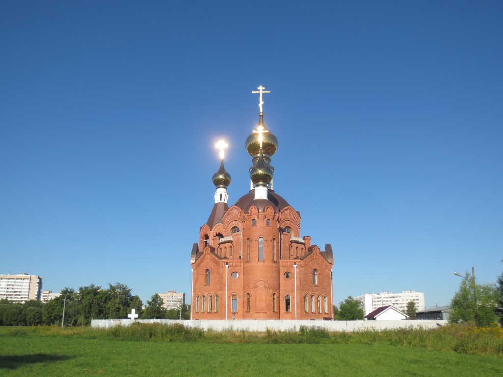 Красносельский район. Церковь Спаса Преображения в Лигове. фасады