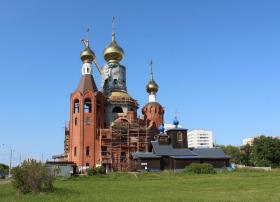 Санкт-Петербург. Церковь Спаса Преображения в Лигове