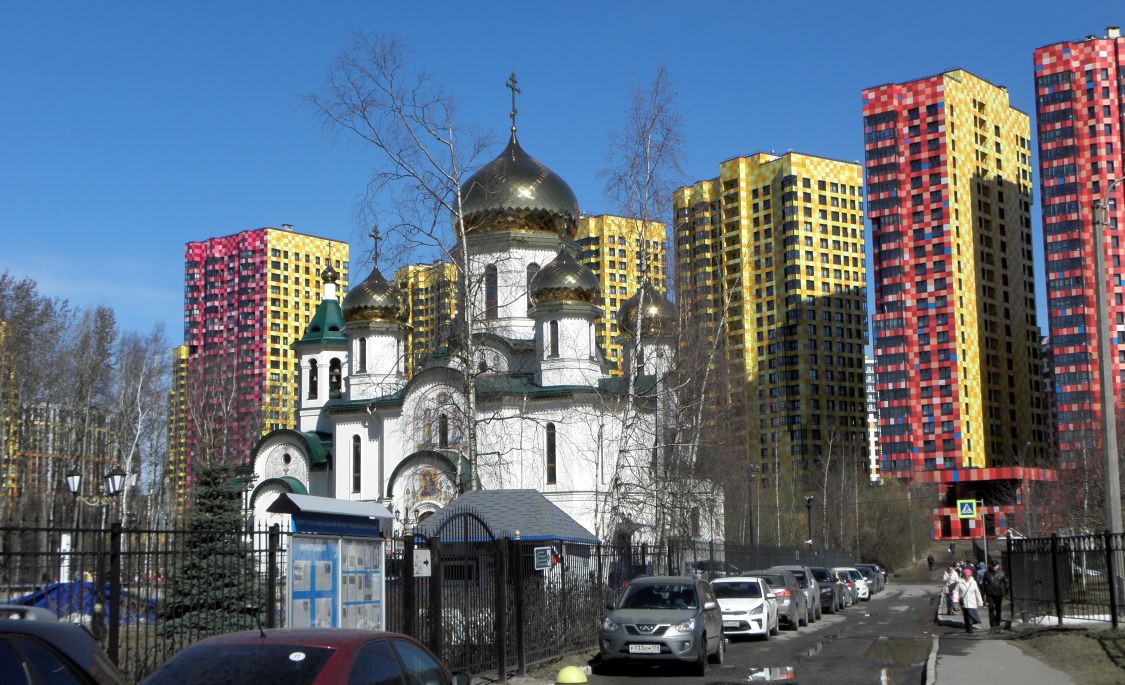 Церковь Воздвижения Креста Господня на Каменке, Приморский район (Санкт-Петербург, г. Санкт-Петербург). фасады