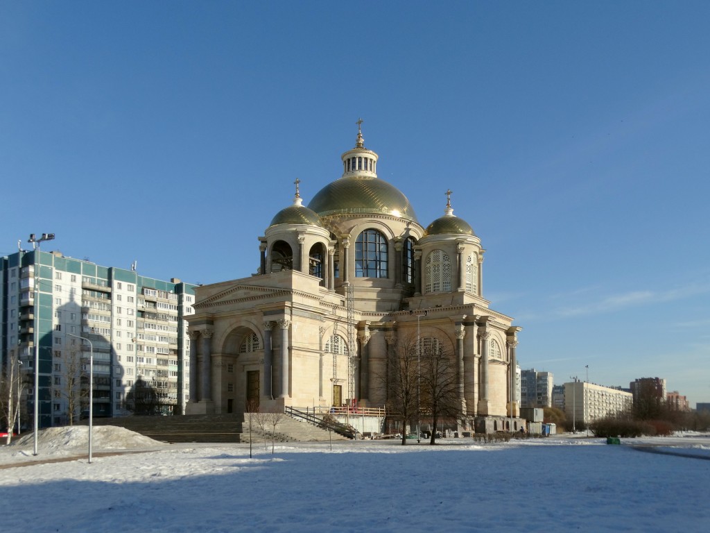 Собор Сошествия Святого Духа, Приморский район (Санкт-Петербург, г. Санкт-Петербург). фасады, Вид с юго-запада