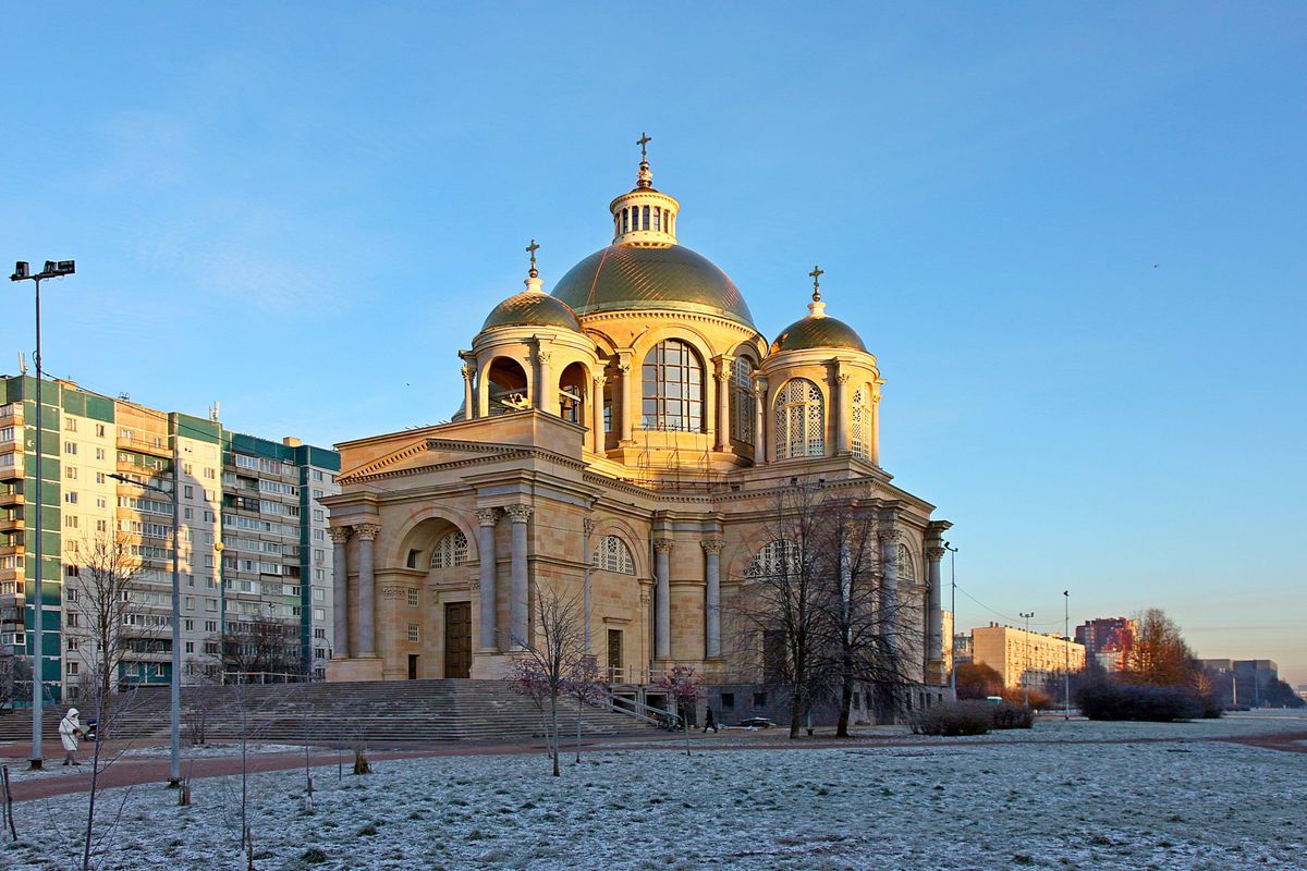 фасады. Собор Сошествия Святого Духа, Приморский район (Санкт-Петербург, г. Санкт-Петербург)