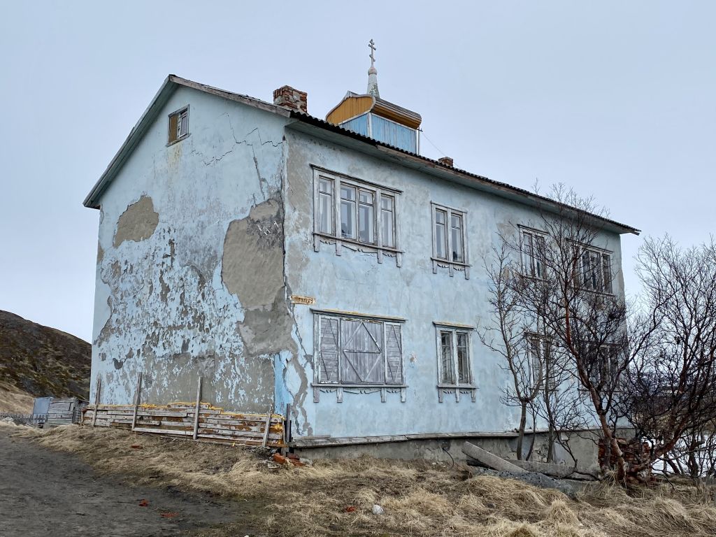 Церковь Тихвинской иконы Божией Матери, Териберка (Кольский район, Мурманская область). фасады