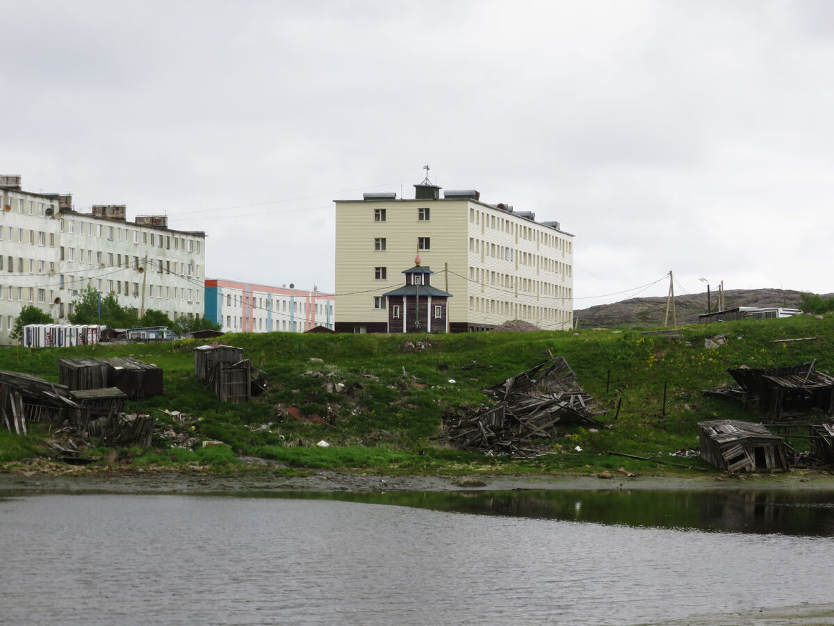 Часовня Грузинской иконы Божией Матери, Териберка (Кольский район, Мурманская область). фасады