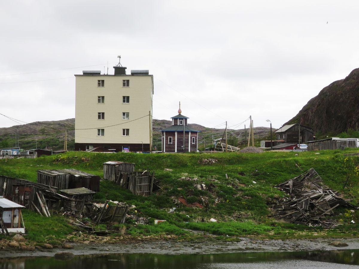 фасады. Часовня Грузинской иконы Божией Матери, Териберка (Кольский район, Мурманская область)