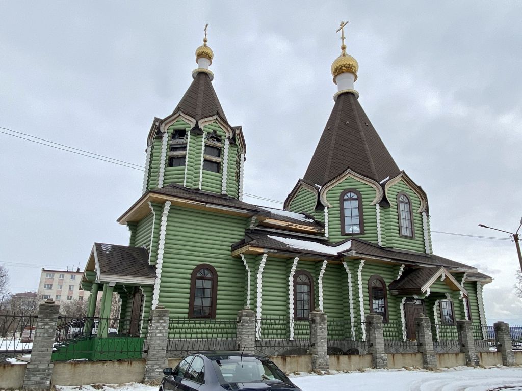 Церковь Троицы Живоначальной (новая), Заполярный (Печенгский район, Мурманская область). фасады