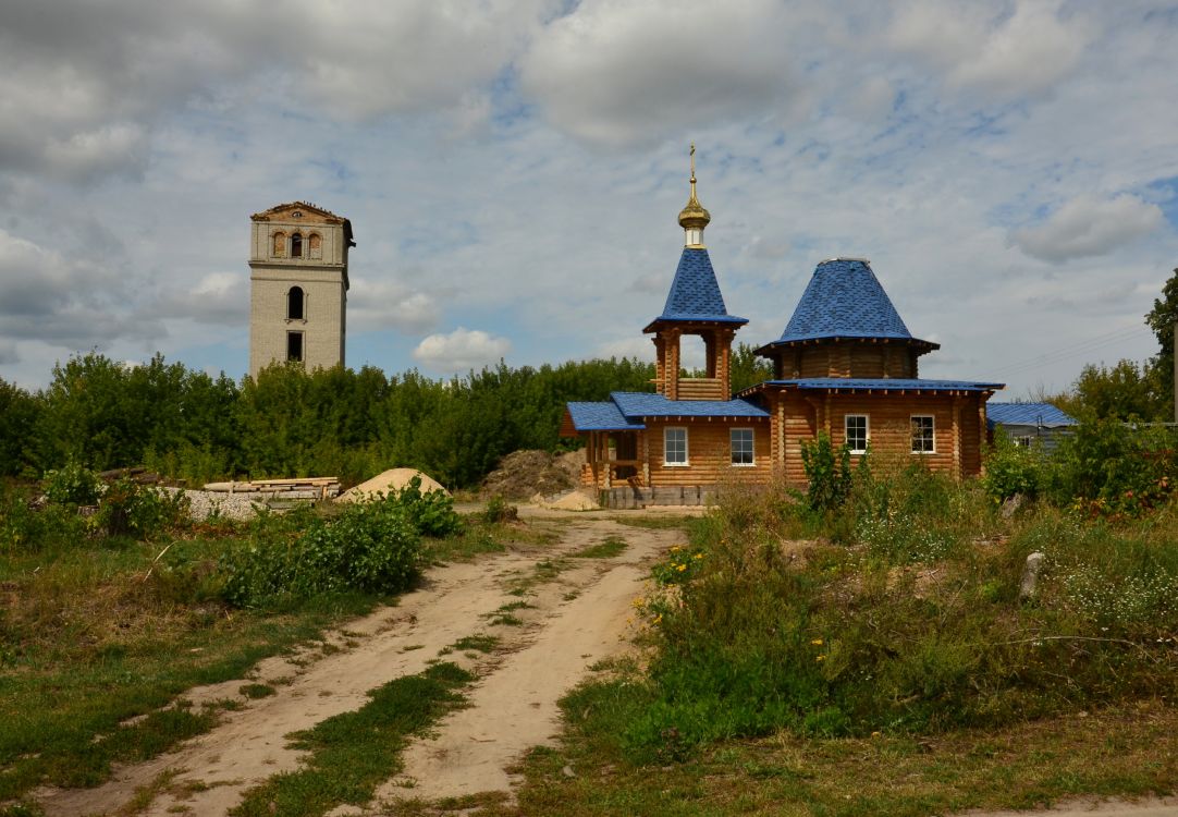 Погар. Церковь Успения Пресвятой Богородицы (строящаяся). документальные фотографии