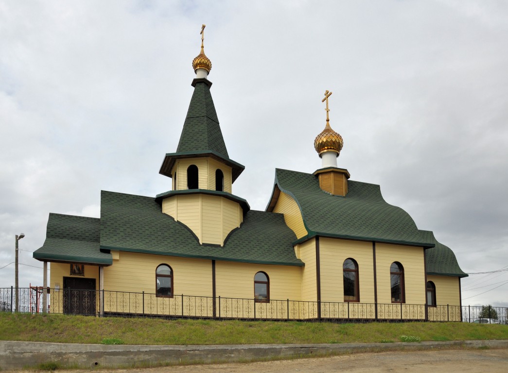 Мурманская область, Печенгский район, Никель. Церковь Трифона Печенгского, фотография. фасады