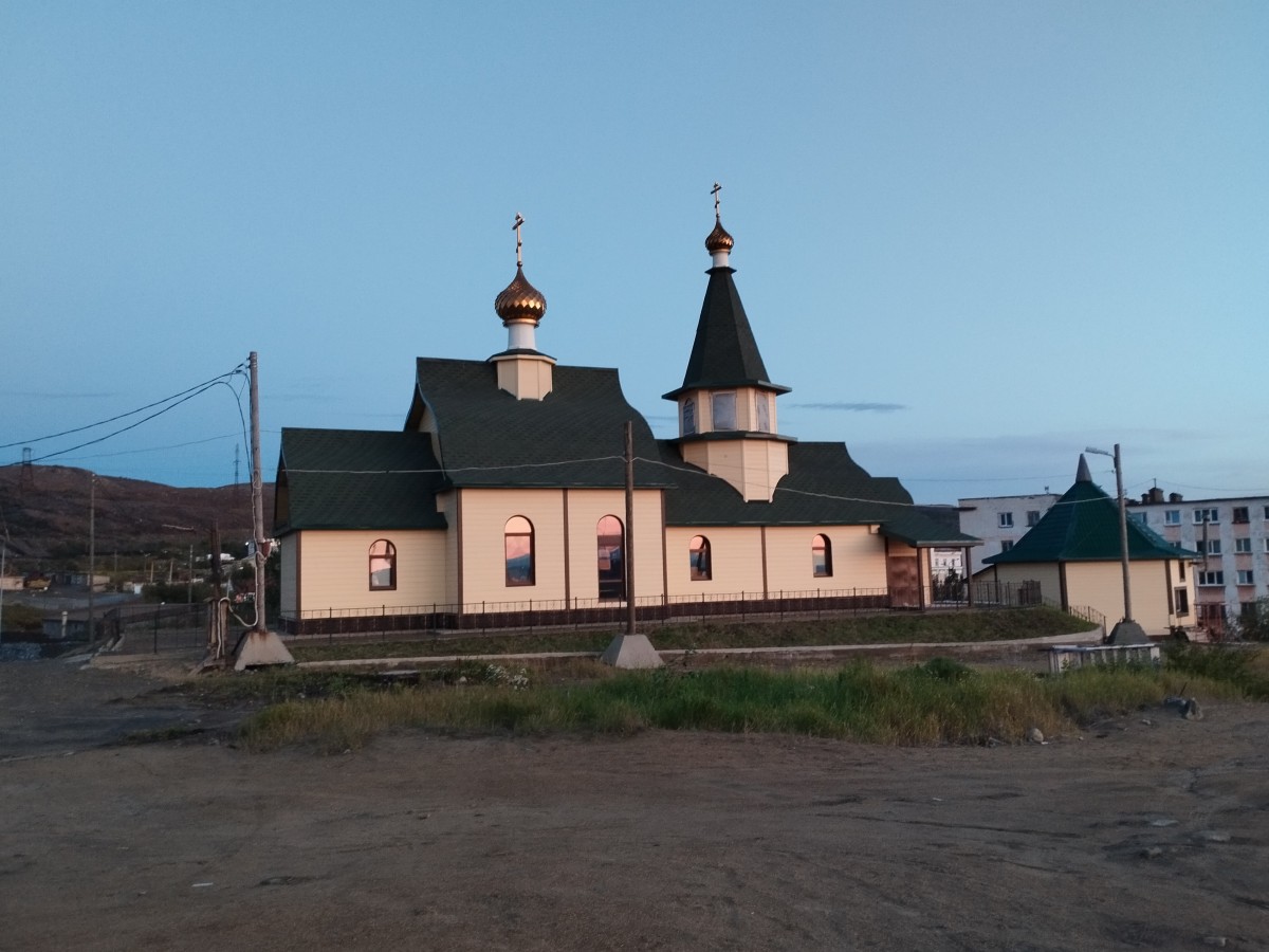 Церковь Трифона Печенгского, Никель (Печенгский район, Мурманская область). фасады