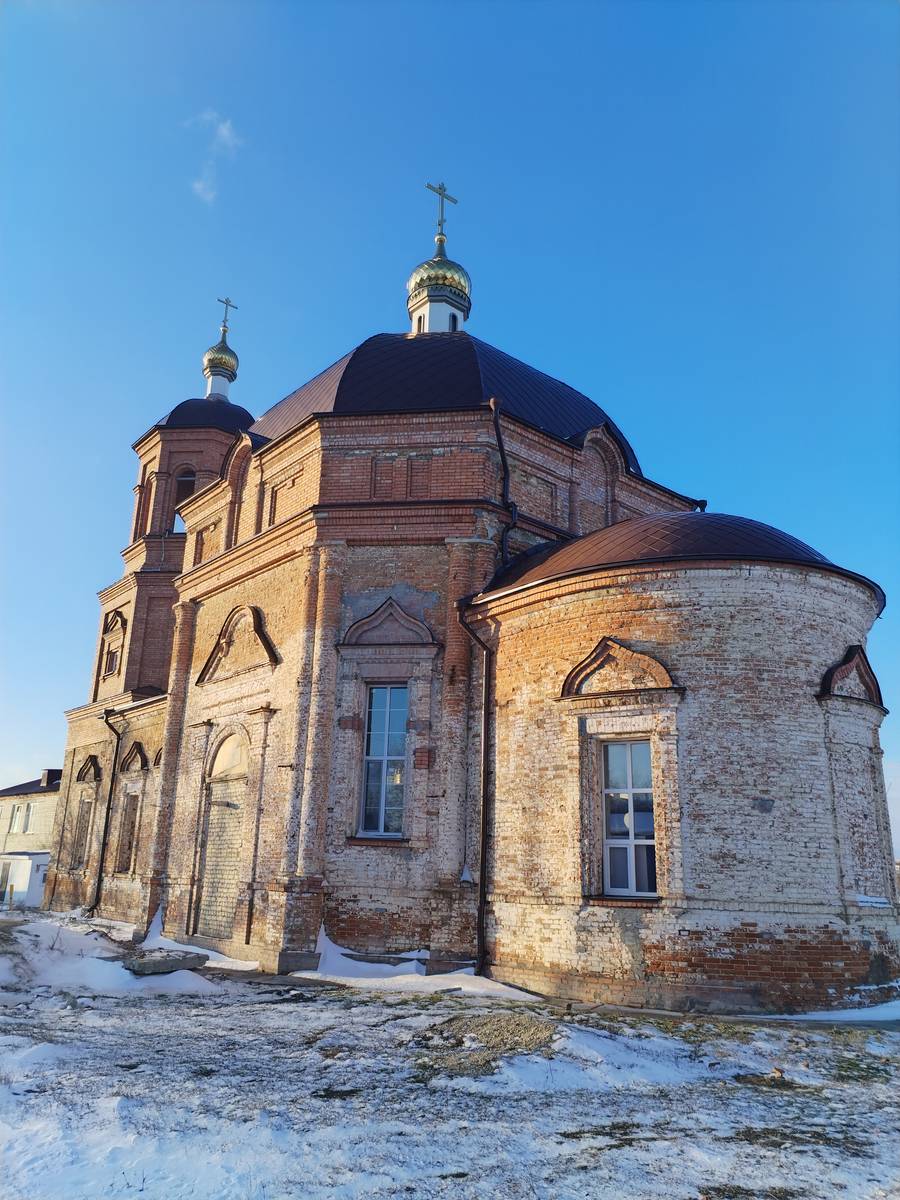 фасады. Церковь Казанской иконы Божией Матери, Сухой Карабулак (Базарно-Карабулакский район, Саратовская область)