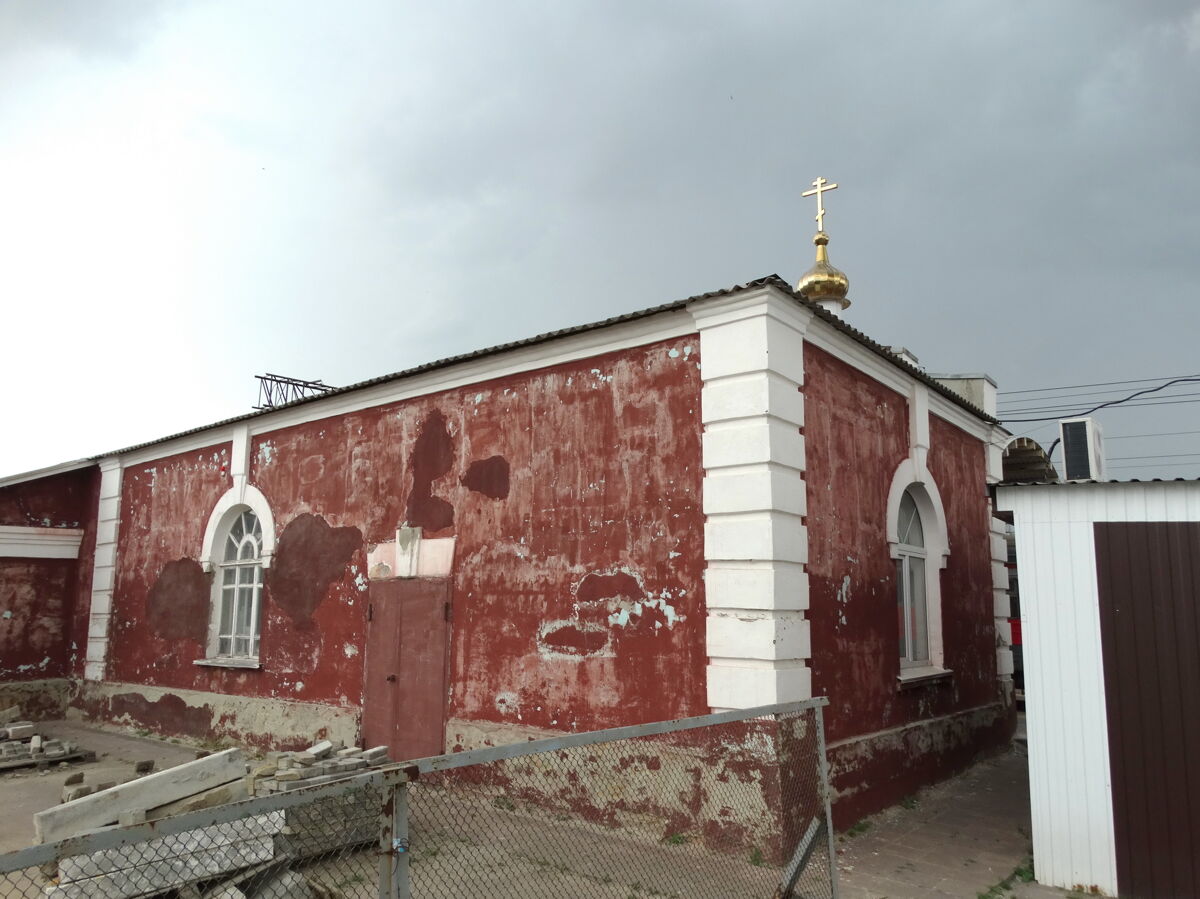 Часовня Николая Чудотворца на железнодорожном вокзале, Аткарск (Аткарский район, Саратовская область). фасады