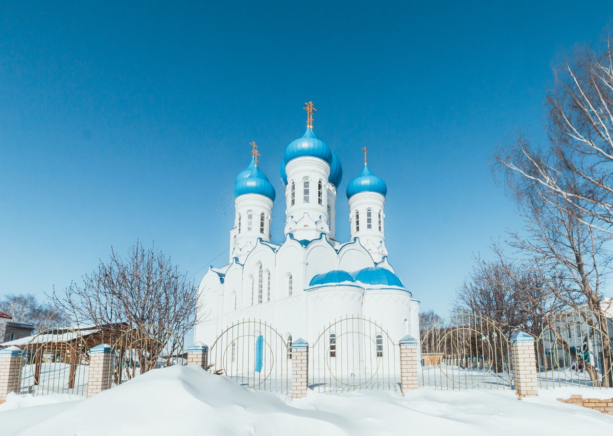 фасады. Церковь Покрова Пресвятой Богородицы (новая), Балтай (Балтайский район, Саратовская область)