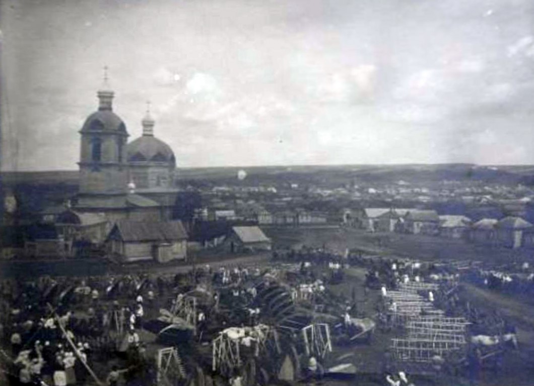 Церковь Михаила Архангела, Елшанка (Хвалынский район, Саратовская область). архивная фотография, Фото 1930г. Муниципальное учреждение культуры 