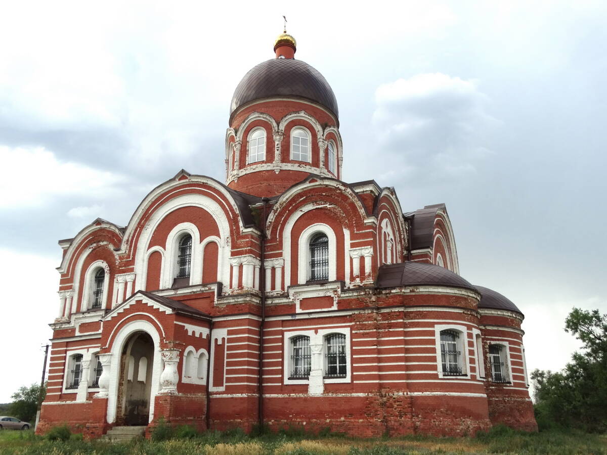 Церковь Покрова Пресвятой Богородицы, Сокур (Татищевский район, Саратовская область). фасады