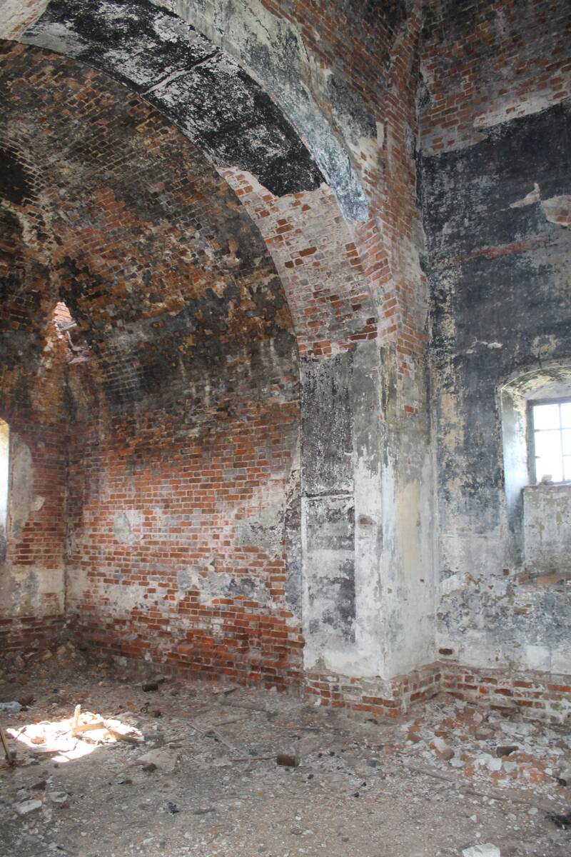 Церковь Покрова Пресвятой Богородицы, Мещеряковка (Аркадакский район, Саратовская область). интерьер и убранство