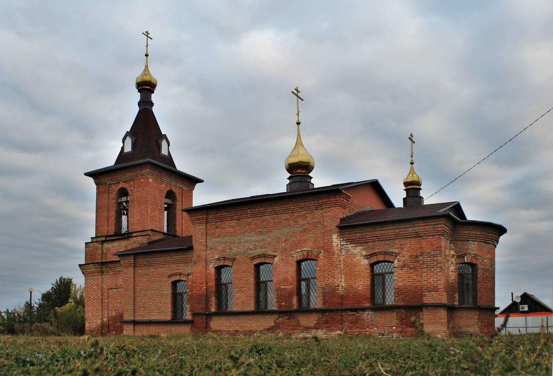 Малая Таволожка. Церковь Испанской иконы Божией Матери. фасады