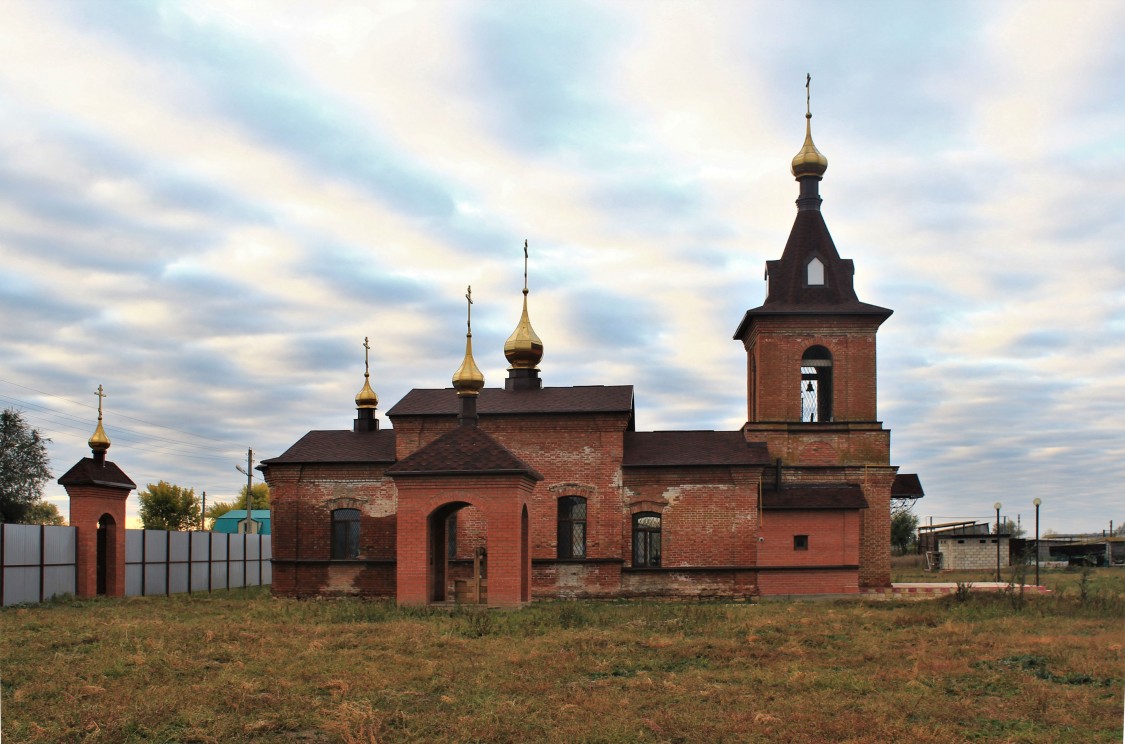 Малая Таволожка. Церковь Испанской иконы Божией Матери. фасады