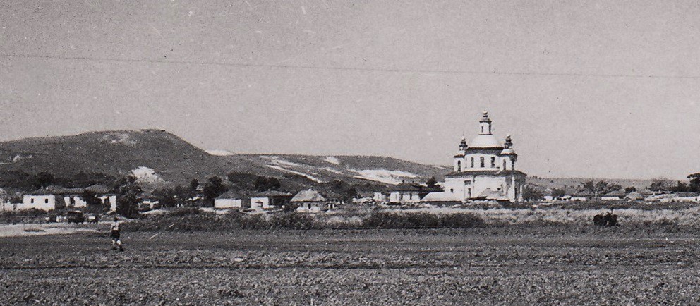 Осиново. Церковь Успения Пресвятой Богородицы. архивная фотография, Фото 1941 г. с аукциона e-bay.de