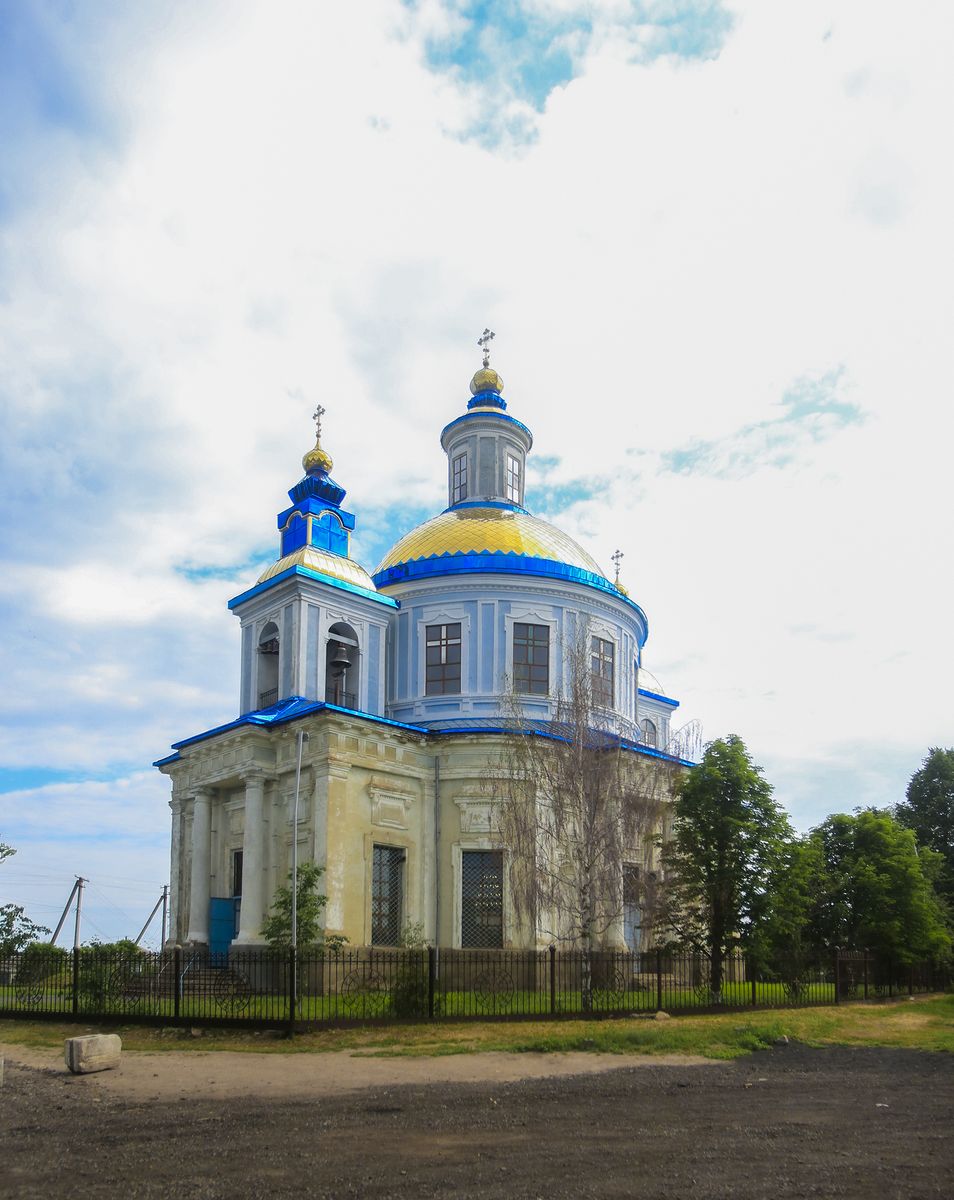 Церковь Успения Пресвятой Богородицы, Осиново (Новопсковский район, Украина, Луганская область). фасады