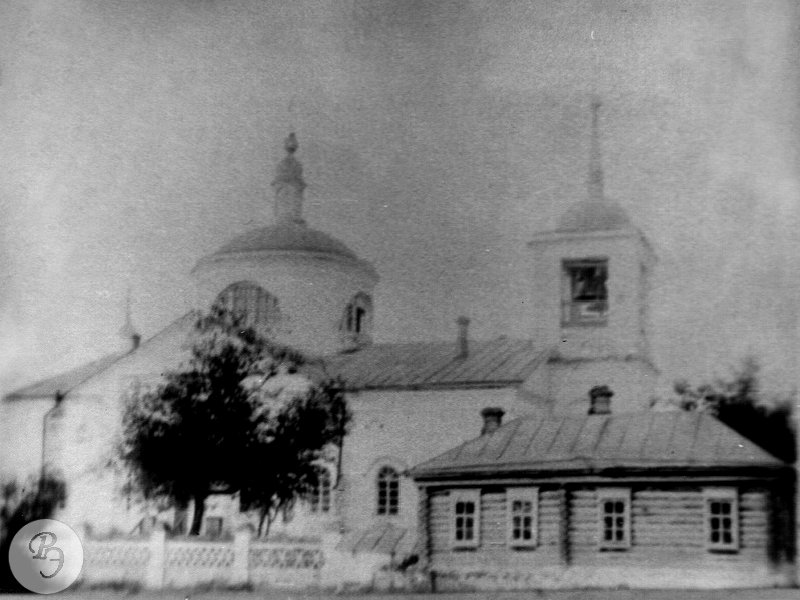 Церковь Казанской иконы Божией Матери, Елань (Ртищевский район, Саратовская область). архивная фотография, Фото нач. 20 в. Источник - 