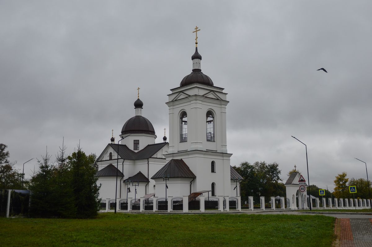 фасады. Церковь Покрова Пресвятой Богородицы (новая), Могилёв (Могилёв, город, Беларусь, Могилёвская область)
