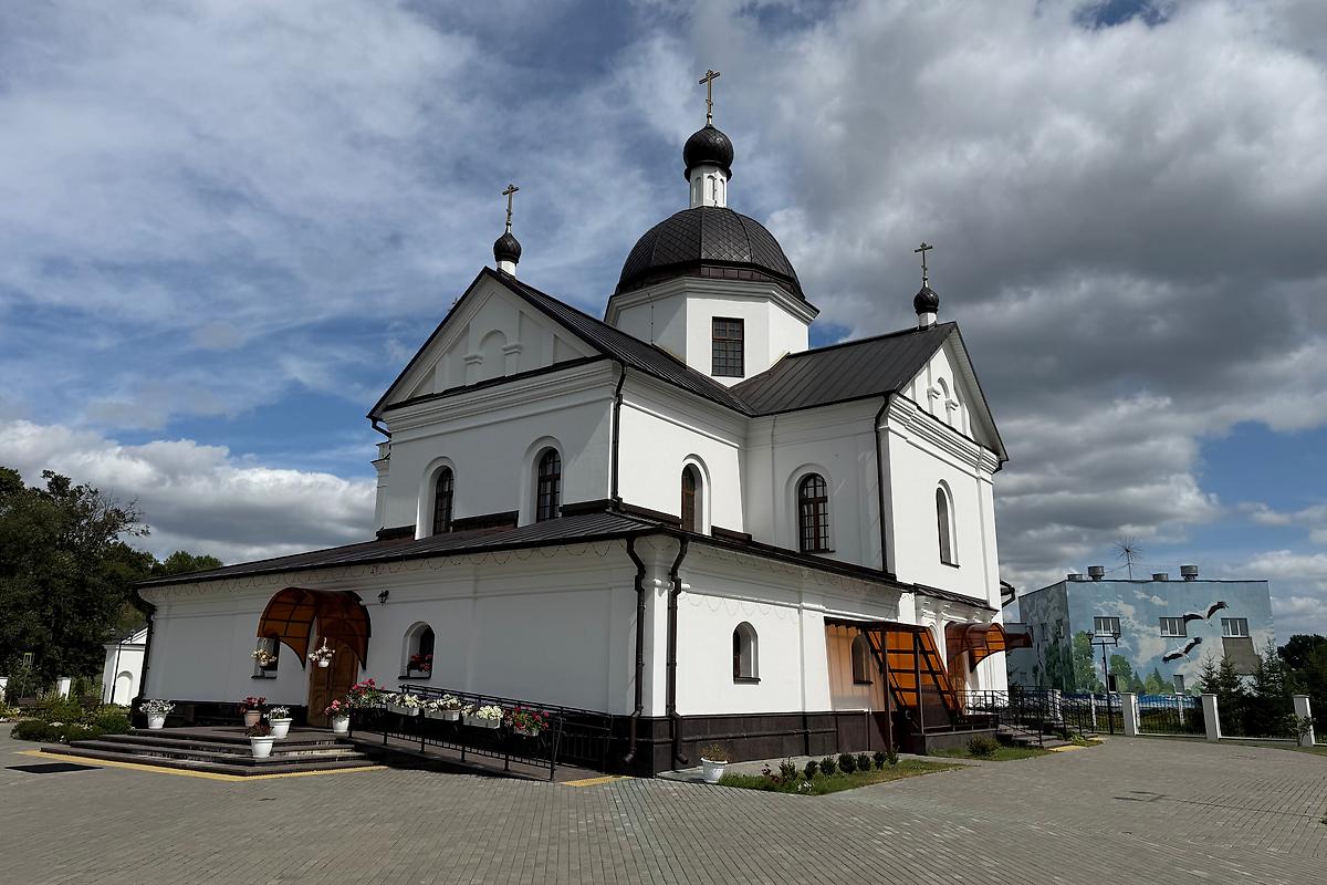фасады. Церковь Покрова Пресвятой Богородицы (новая), Могилёв (Могилёв, город, Беларусь, Могилёвская область)