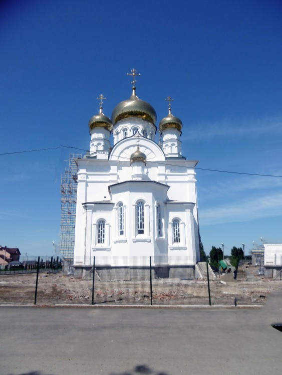Церковь Георгия Победоносца, Брюховецкая (Брюховецкий район, Краснодарский край). фасады, Восточный фасад храма 