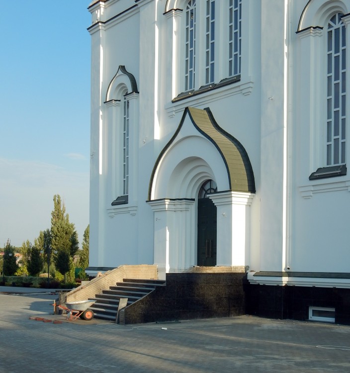 Брюховецкая. Церковь Георгия Победоносца. архитектурные детали