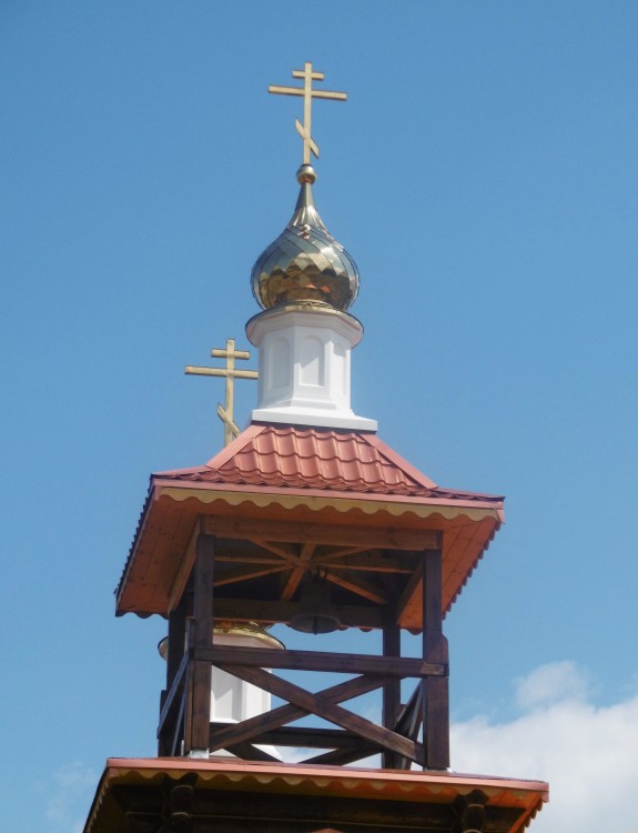 Церковь Георгия Победоносца, Кругловка (Нехаевский район, Волгоградская область). архитектурные детали, Ярус звона колокольни храма