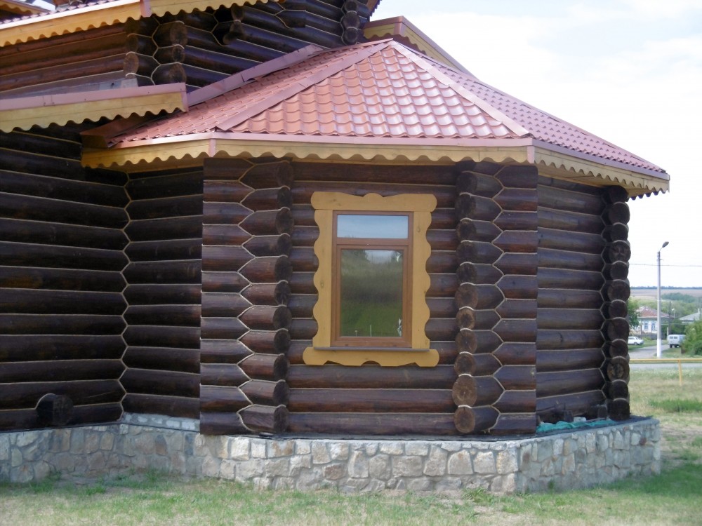 Церковь Георгия Победоносца, Кругловка (Нехаевский район, Волгоградская область). фасады, Апсида храма