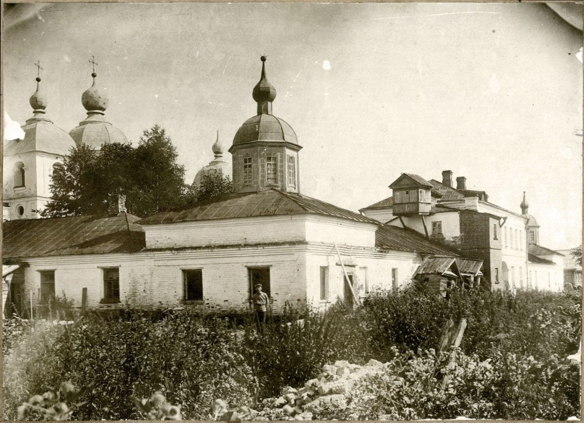 Ионо-Отенский монастырь, Отенское, урочище (Новгородский район, Новгородская область). архивная фотография, 1918-1930-е гг.