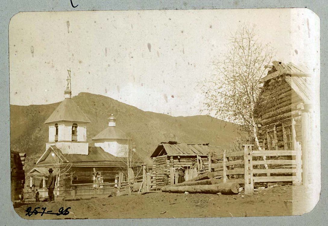 Церковь Николая Чудотворца (старая), Тулата (Чарышский район, Алтайский край). архивная фотография, Старинное фото