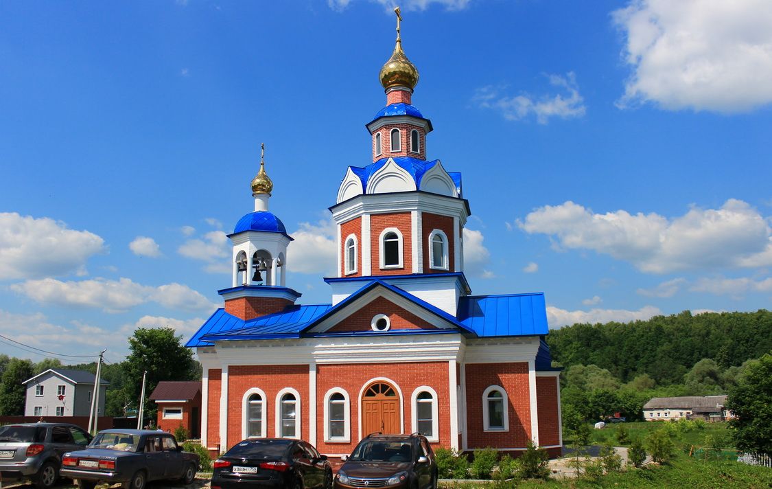 Лопатино (Тарусский район). Церковь иконы Божией Матери "Знамение ...